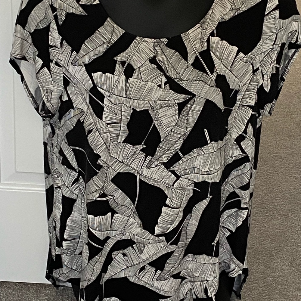 Alfani sassy print top